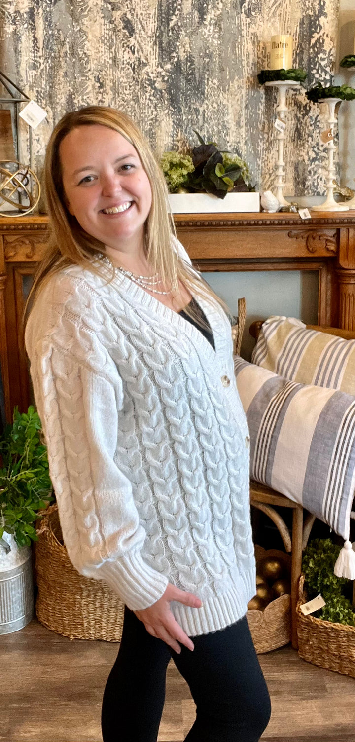 Vivia Textured Cardigan