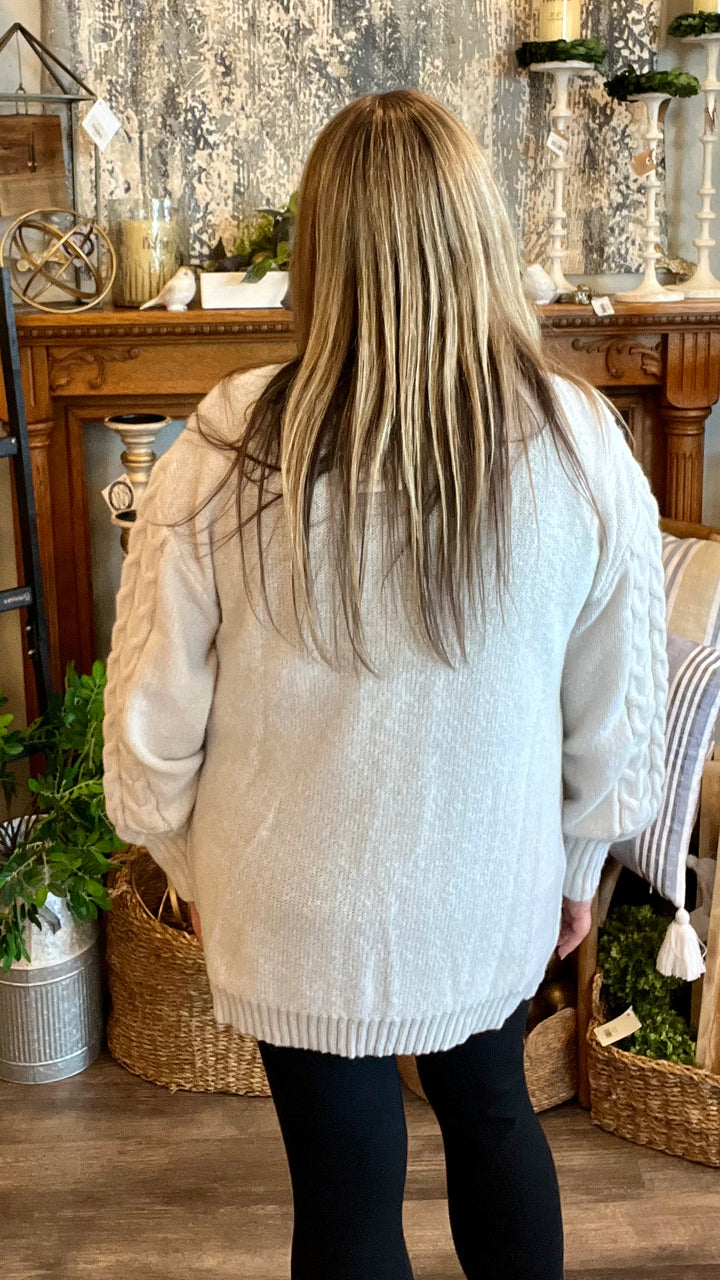 Vivia Textured Cardigan