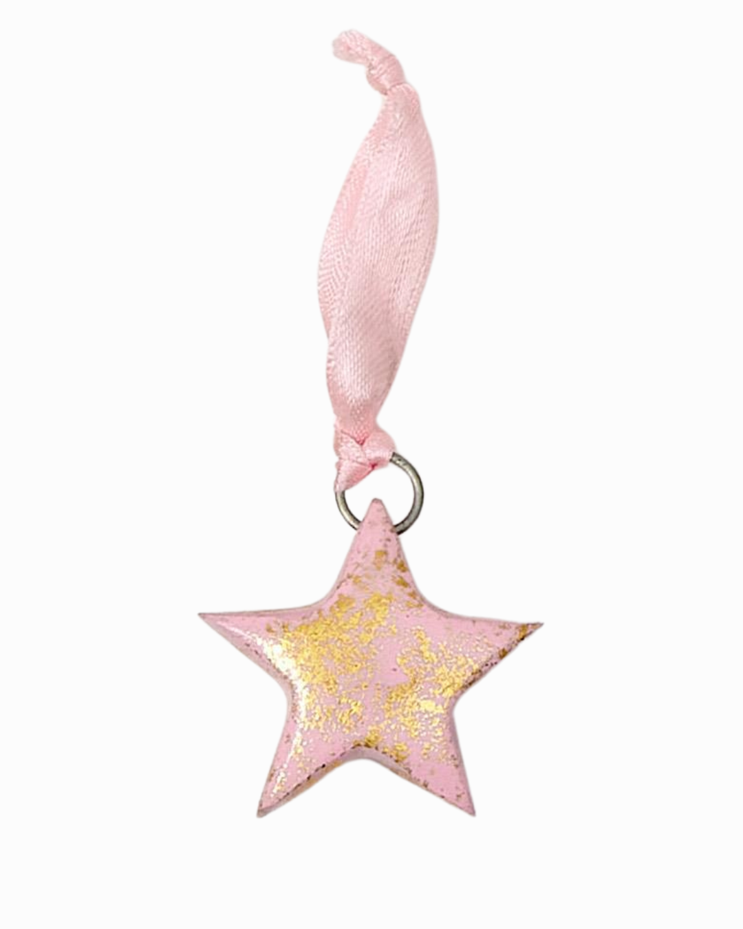 Bright Metallic Star Ornament