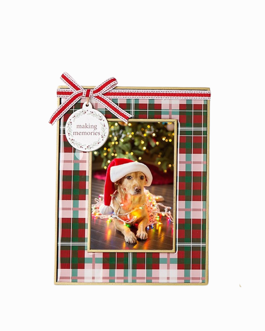 Gingham Photo Frame, 4x6