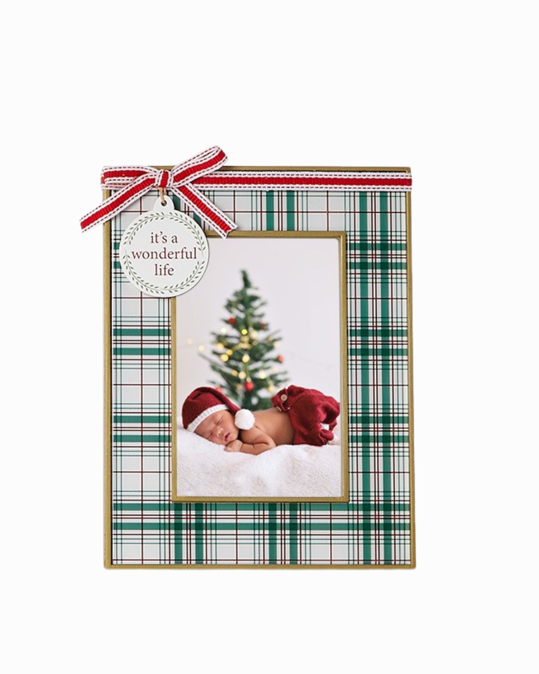 Gingham Photo Frame, 4x6