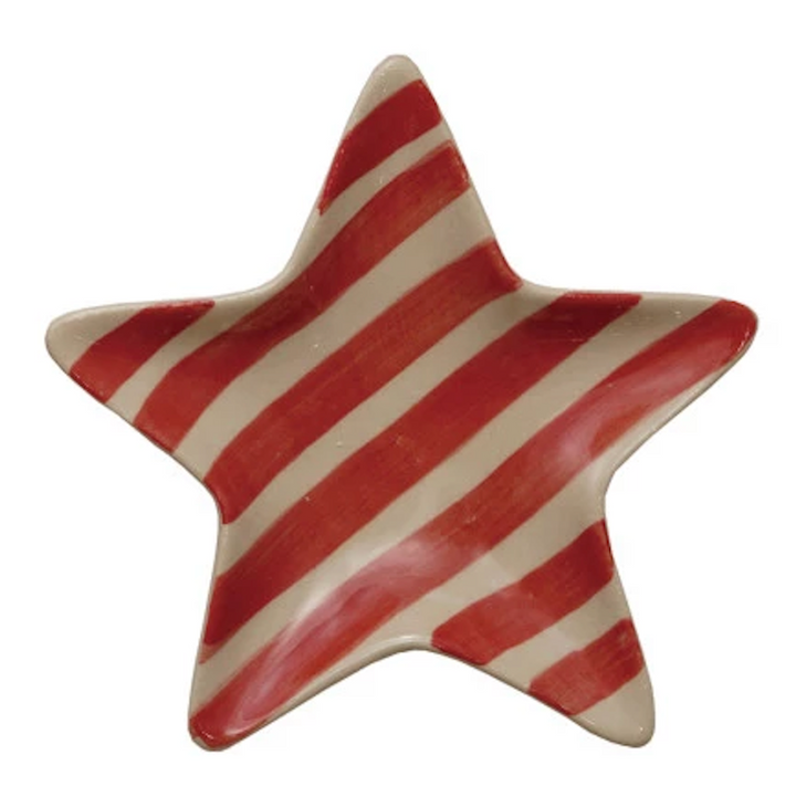 Stoneware Holiday Shaped Dish