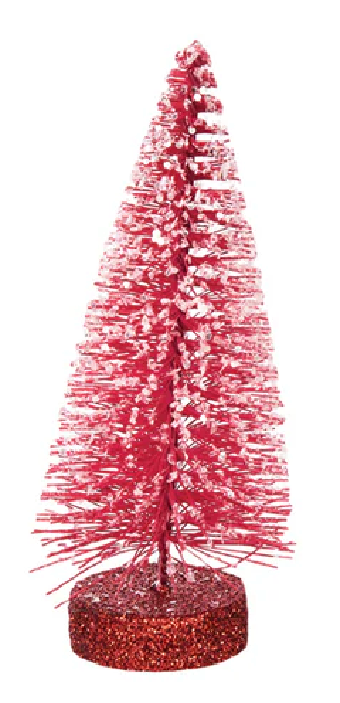 Snowy Bottle Brush Tree