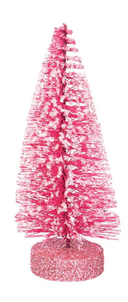 Snowy Bottle Brush Tree