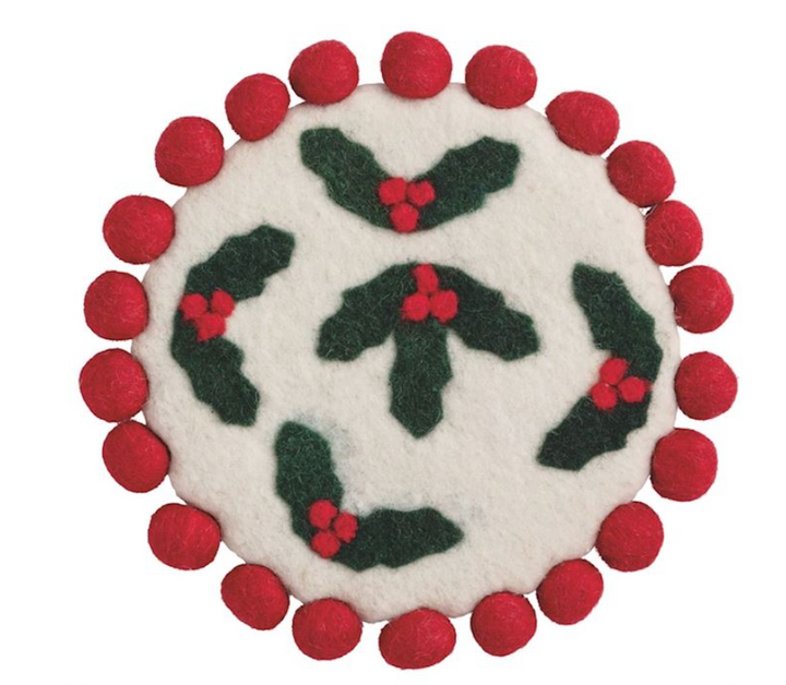 Christmas Felted Trivet