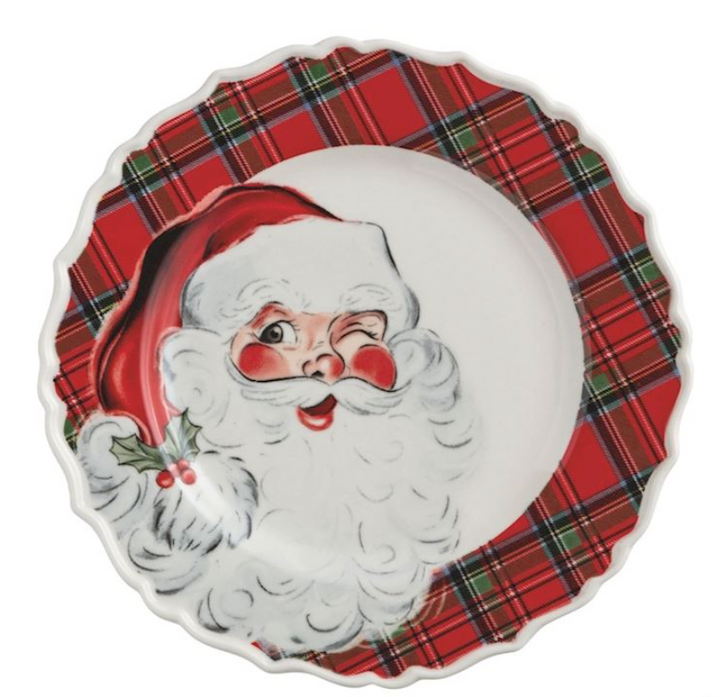 Christmas Icon Salad Plate