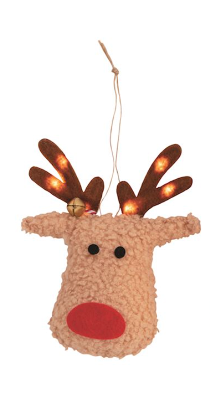 Plush Light-Up Ornament