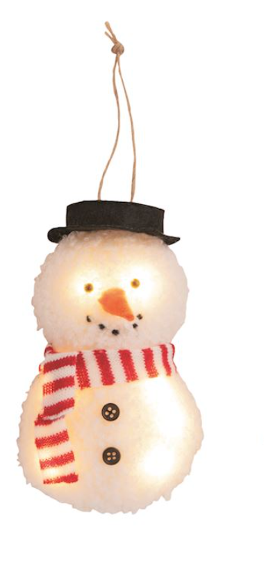 Plush Light-Up Ornament