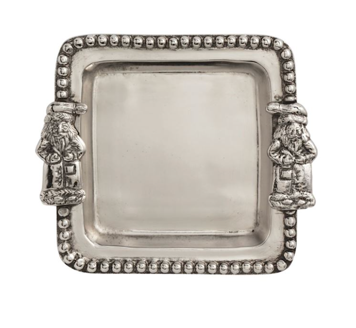 Figural Handle Trinket Tray