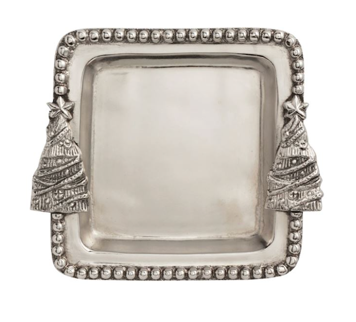 Figural Handle Trinket Tray