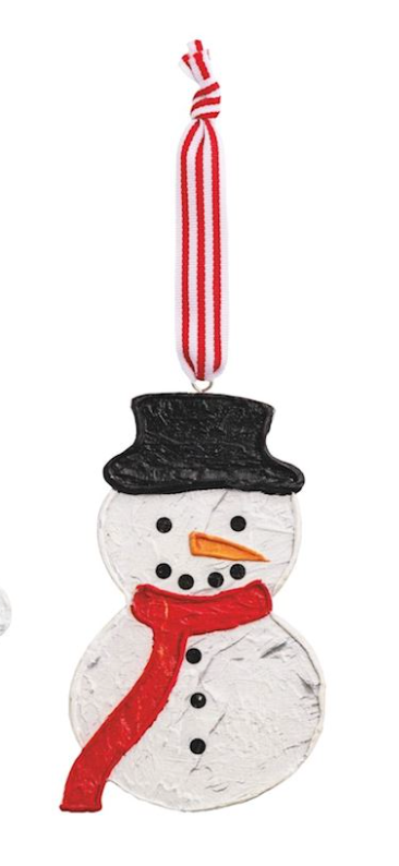 Painted Wood Ornament