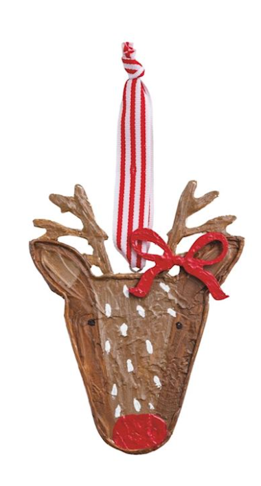 Painted Wood Ornament