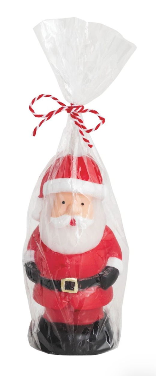 Santa Flameless Candle