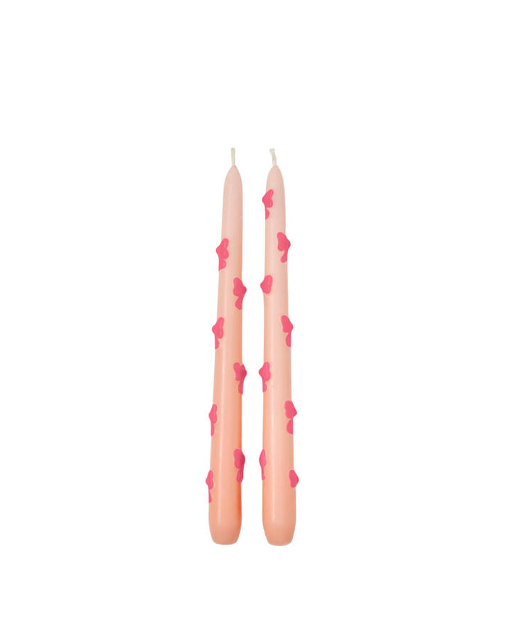 Bow Taper Candles