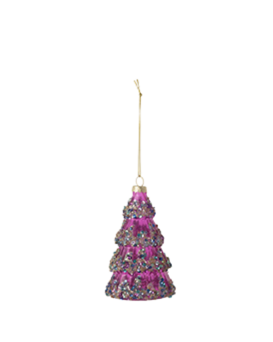 Glitter Tree Ornament