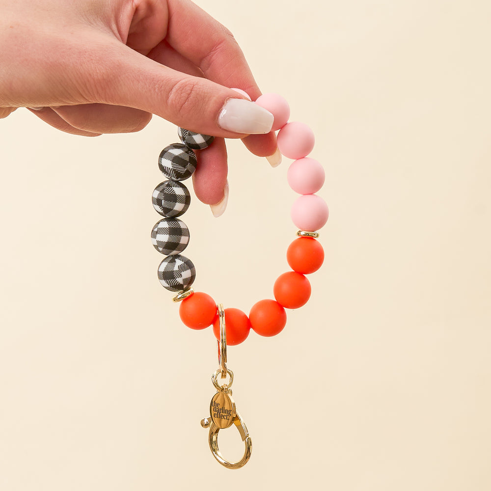 Fall Silicon Keychain Wristlet
