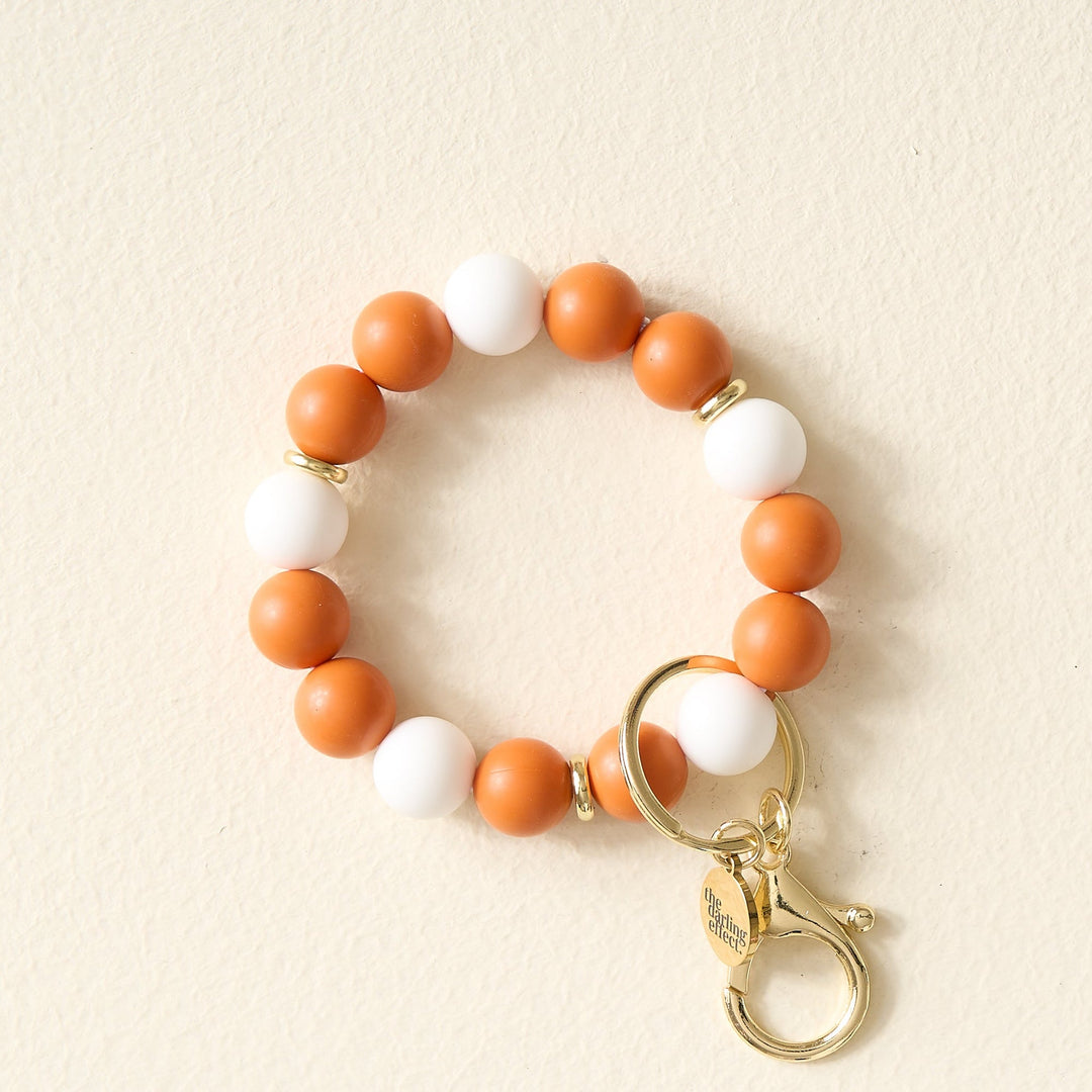 Fall Silicon Keychain Wristlet