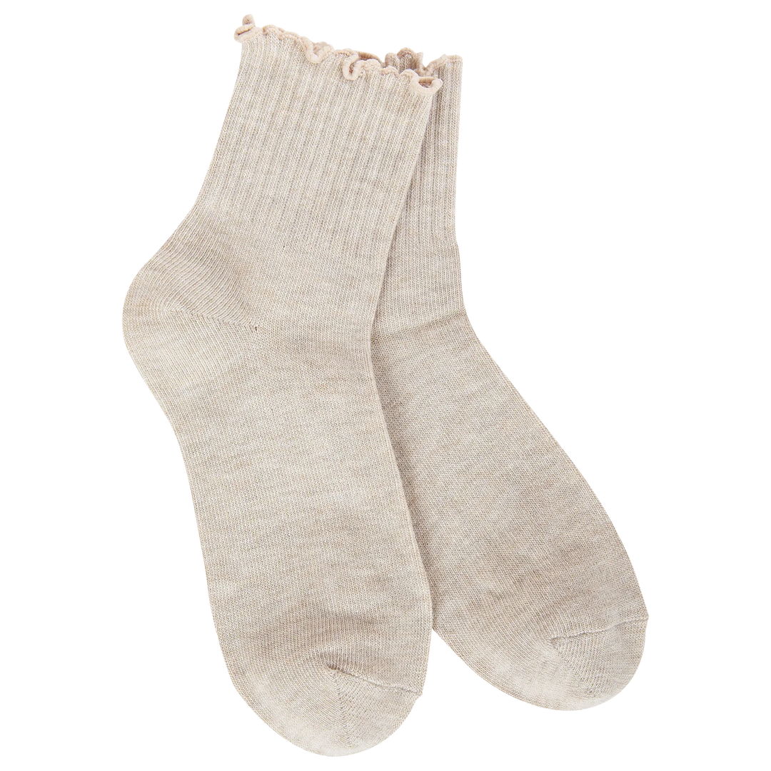Quarter Ruffle Socks