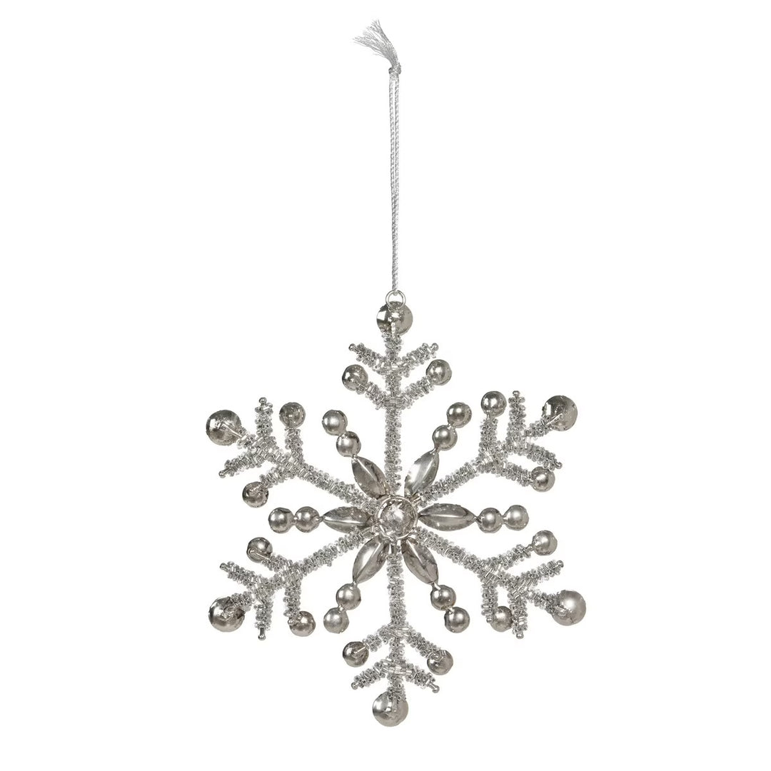 Rhinestone Snowflake Ornament