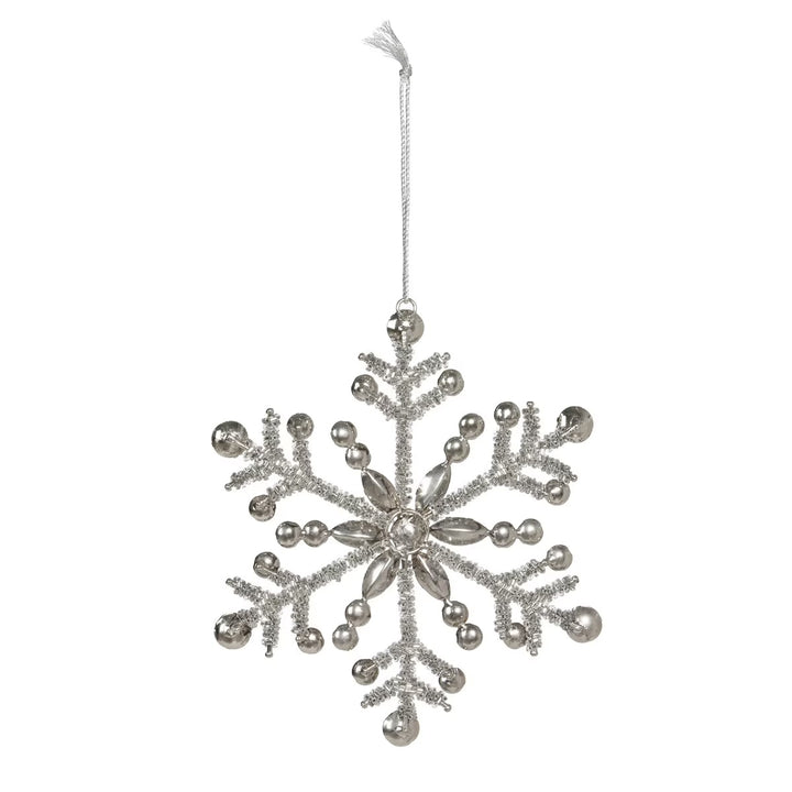 Rhinestone Snowflake Ornament