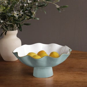 Encanto Carola Turquoise Large Pedestal