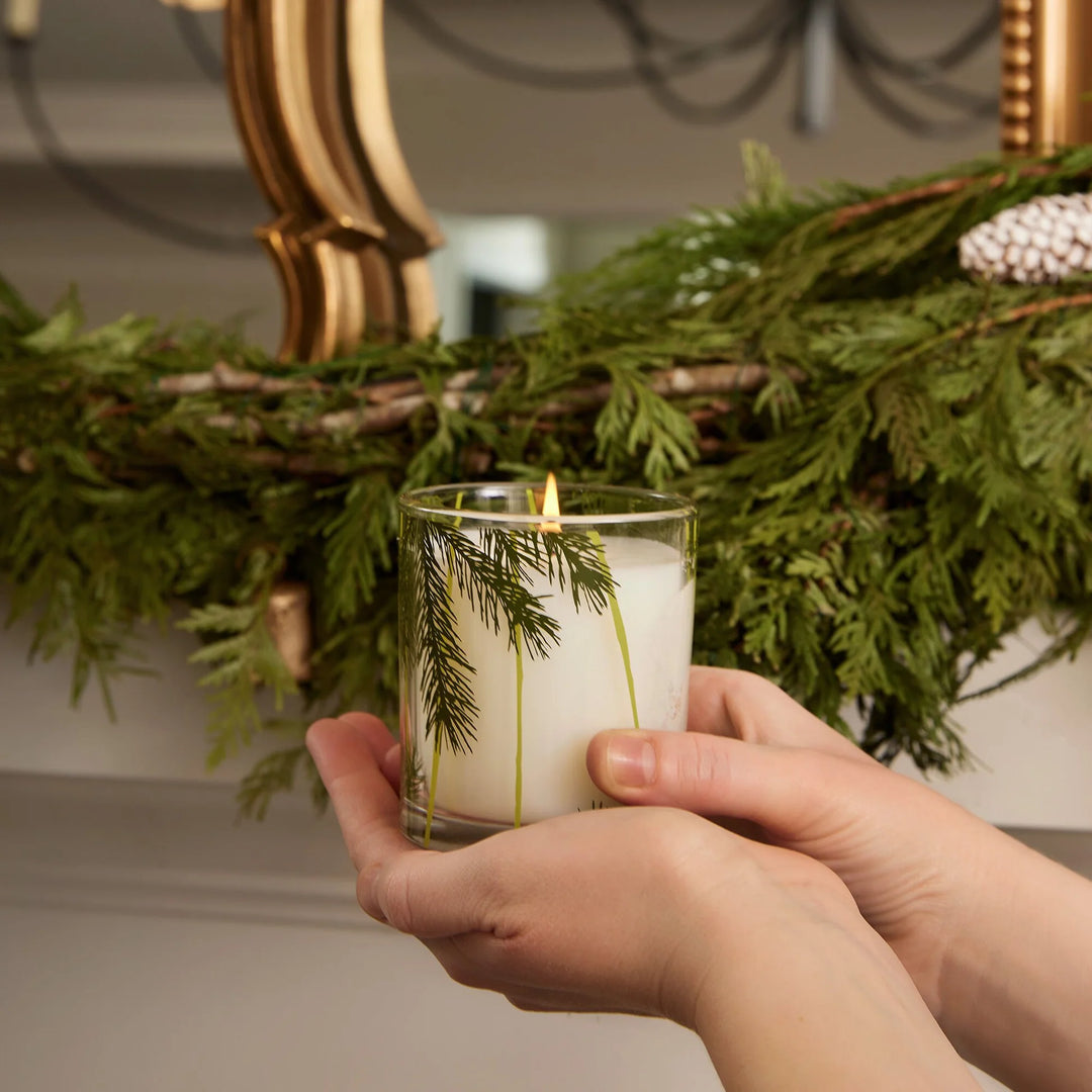 Frasier Fir Poured Pine Needle Design Candle