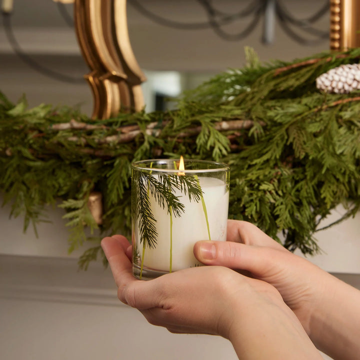 Frasier Fir Poured Pine Needle Design Candle