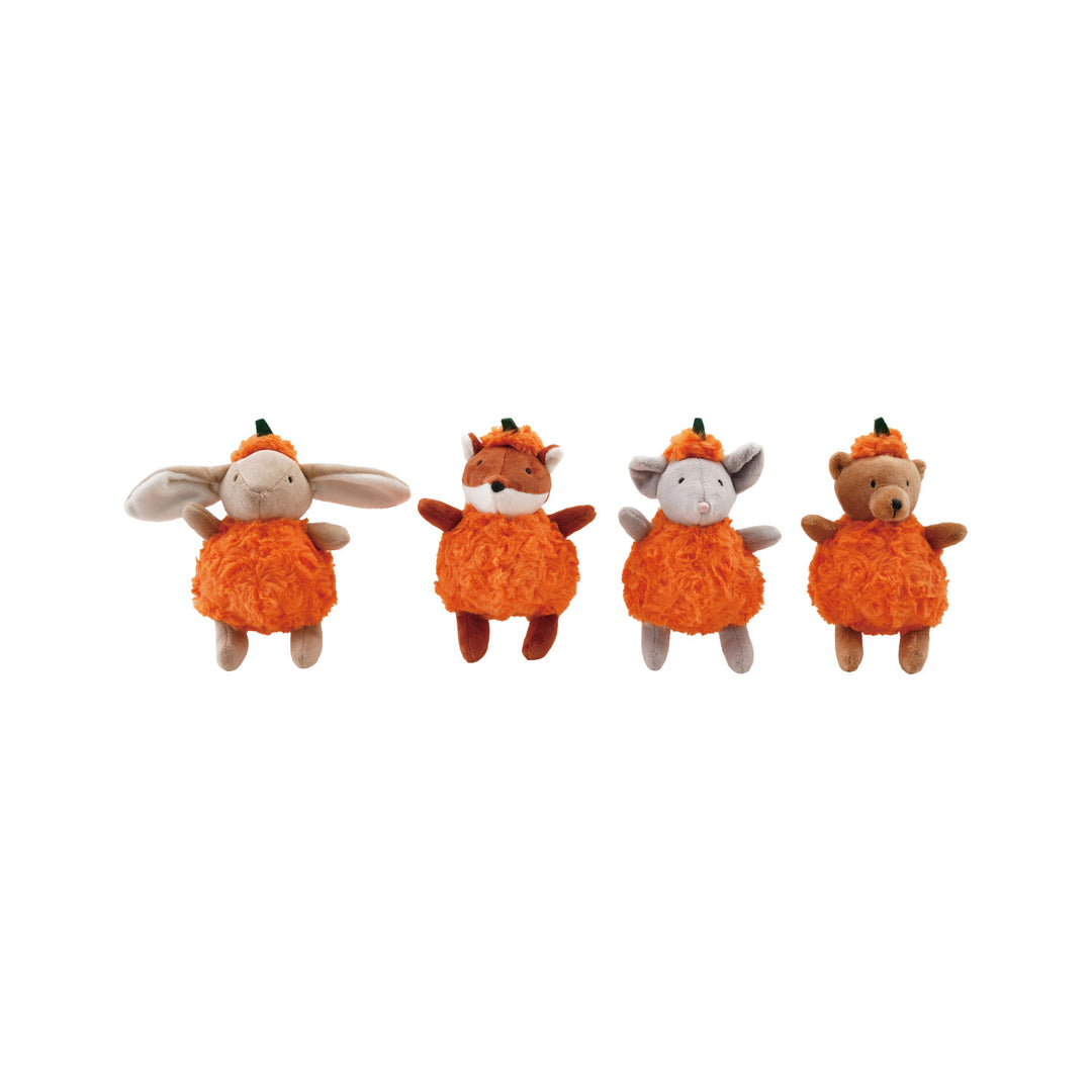 Plush Animal In Pumpkin