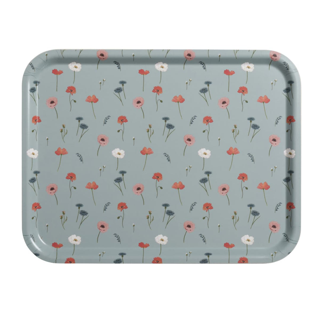 Poppy Meadow Printed Tray