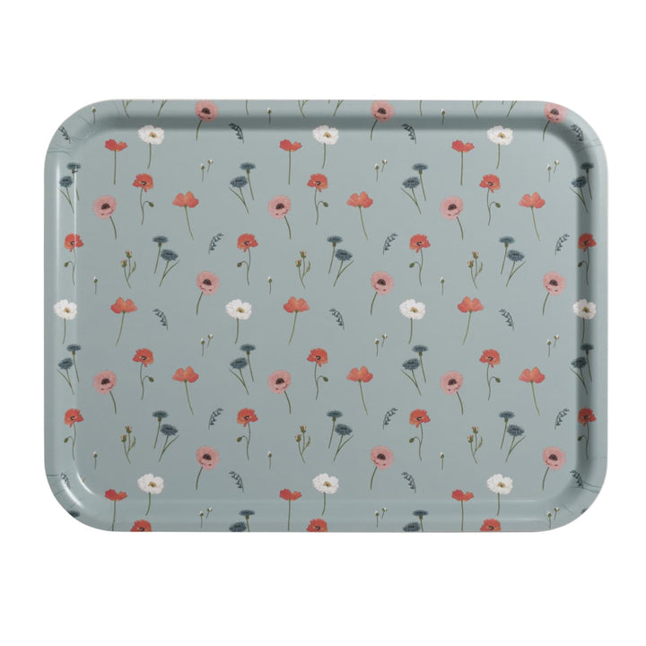 Poppy Meadow Printed Tray