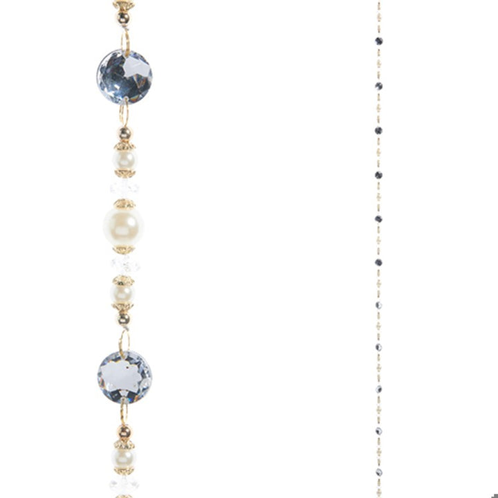Pearl/Crystal Beaded Garland, 5.5'