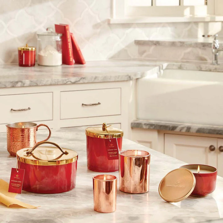 Simmered Cider Poured Tin, Gold Lid