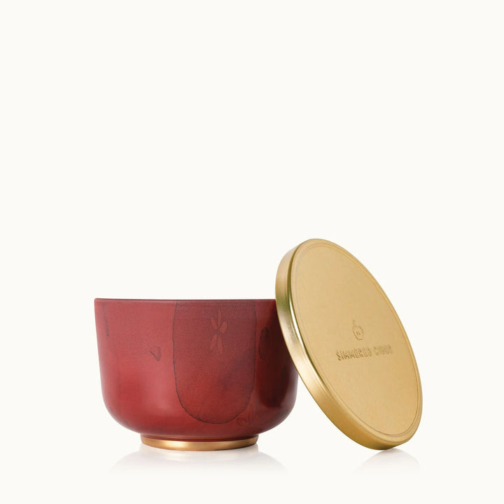 Simmered Cider Poured Tin, Gold Lid