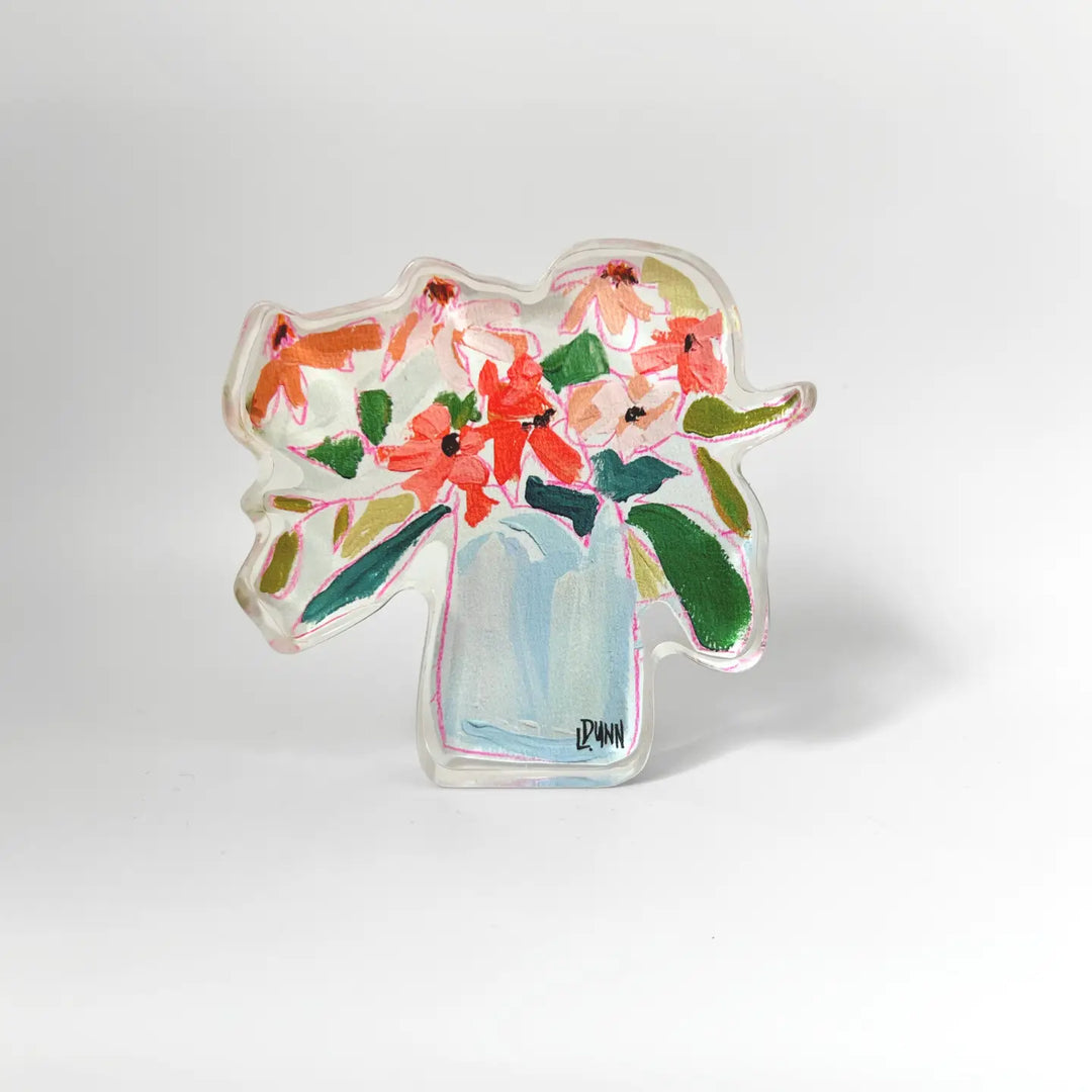 Wildflowers Acrylic Bitty Block