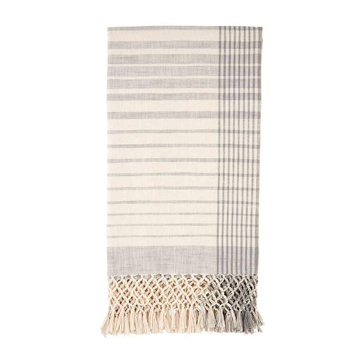 Gray Slub Blanket