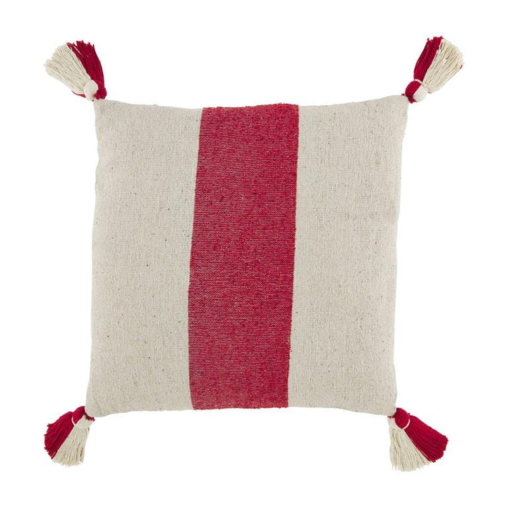 Red/White Ponchaa Pillow