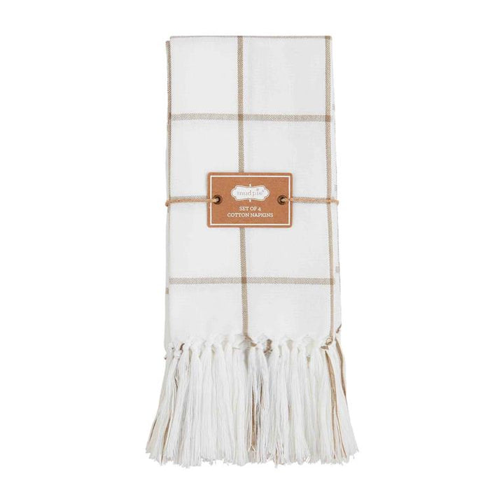 Window Pane Napkin Set