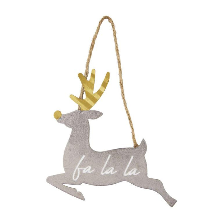 Metallic Sentiment Ornament