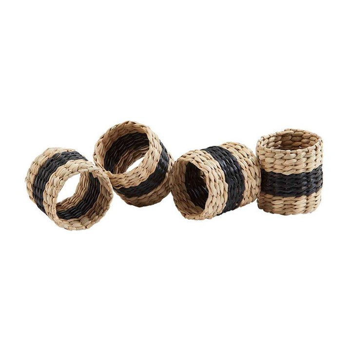 Seagrass Napkin Ring Set