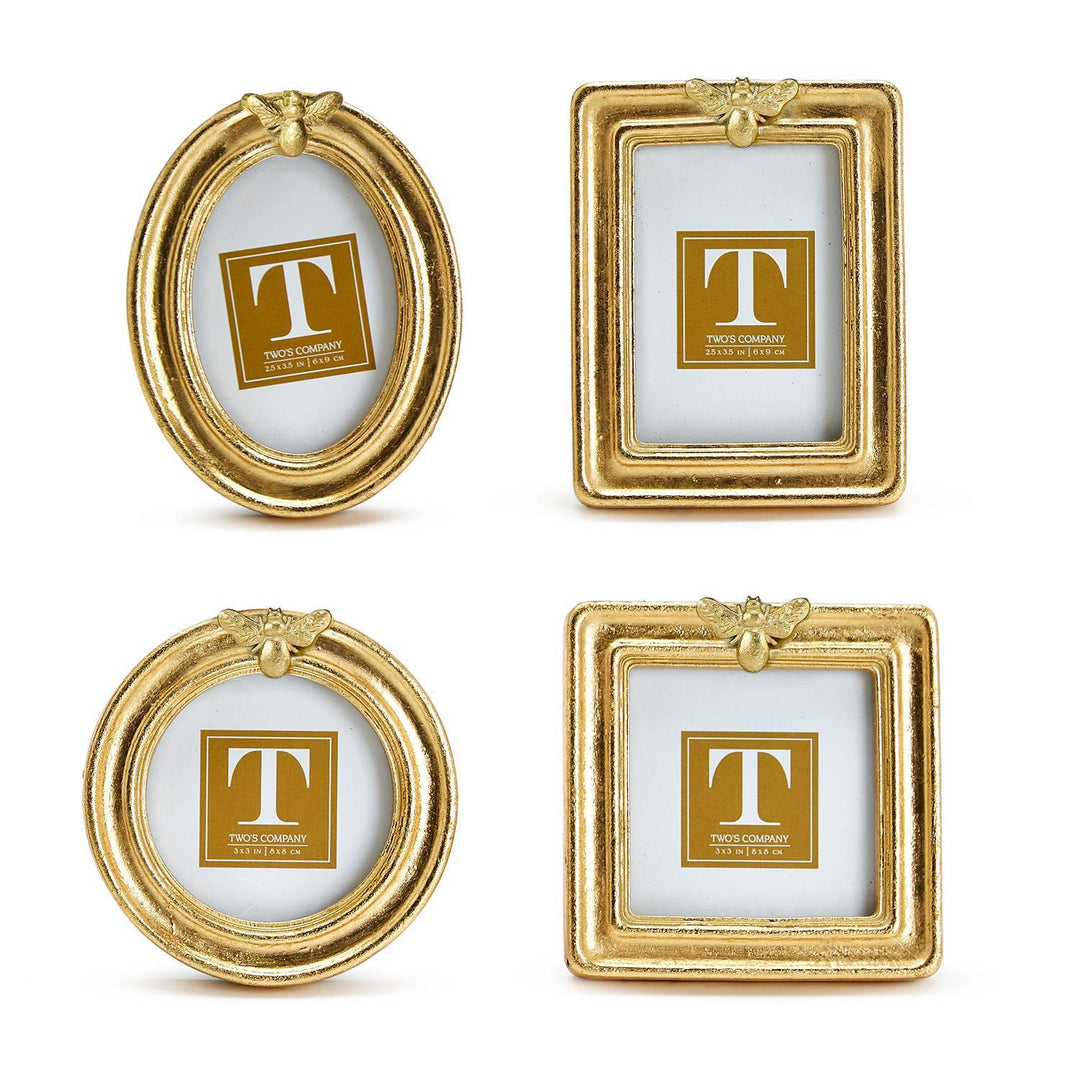 Golden Bee Photo Frame