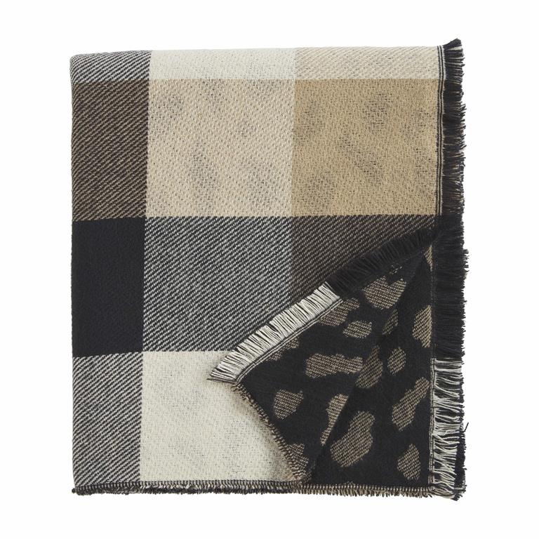 Reversible Plaid Blanket