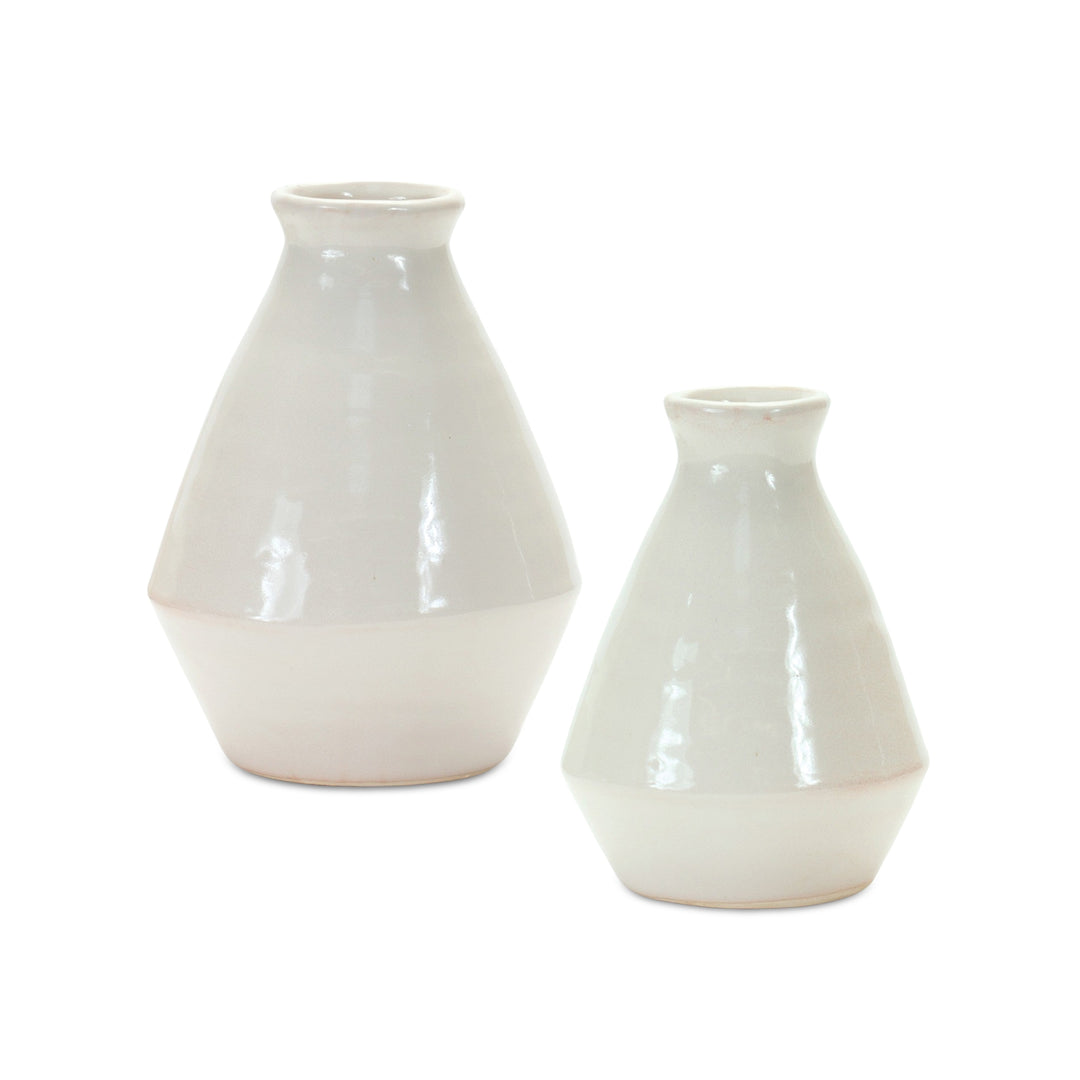 Glazed Terra Cotta Vase