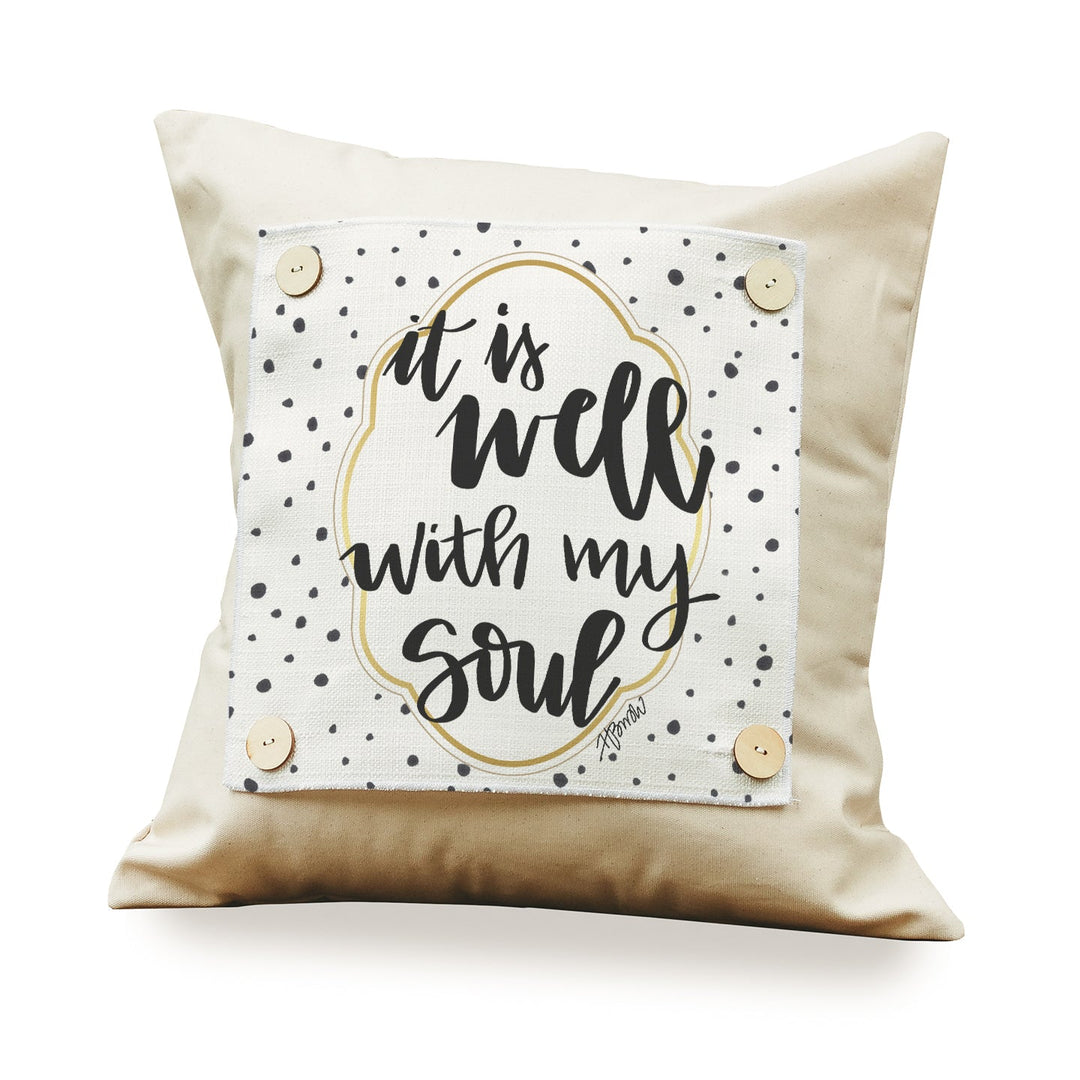 It Is Well Square Pillow Swap