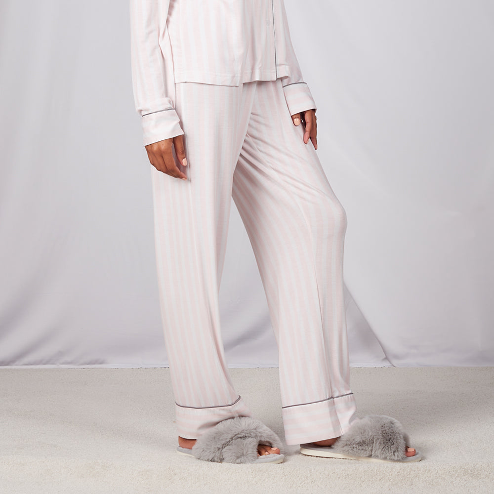 Lucy Pink Stripe Pajama Pants
