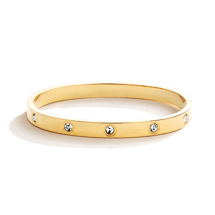 Hinged Bangle Bracelet